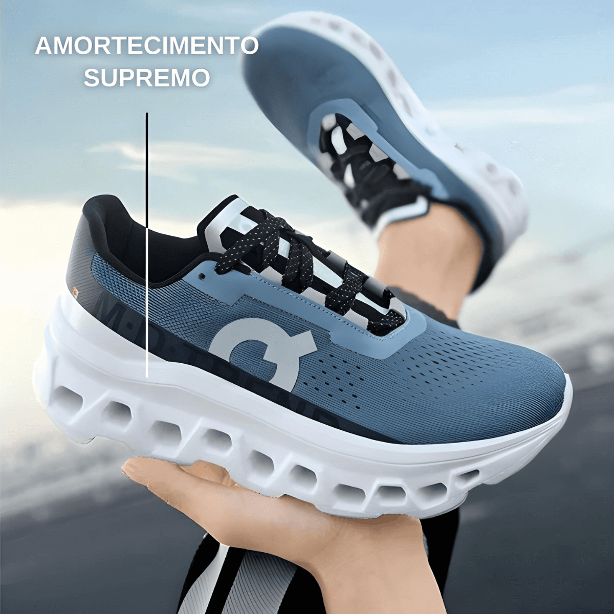 Tênis Esportivo Masculino MaxBoost Viriati